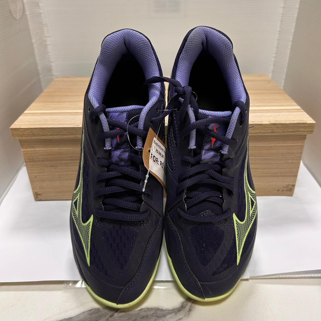 ウルトラ Tênis Mizuno Thunder Blade Z Unissex Nº 35 Lavado